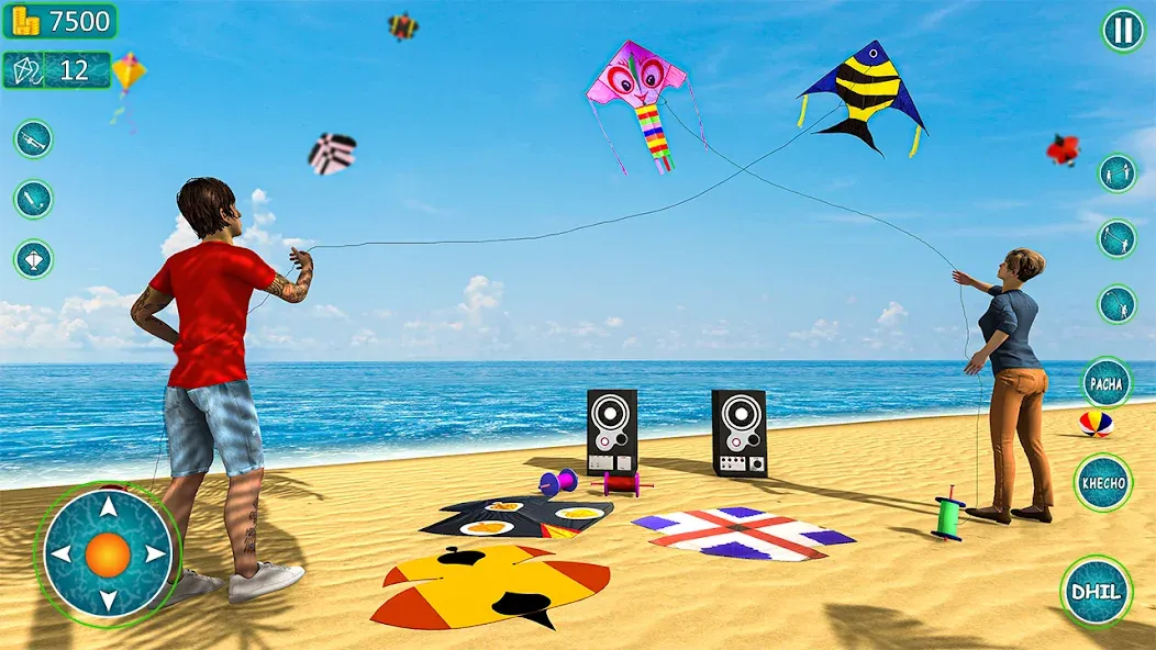 Kite Basant: Kite Flying Games — скриншот 3 Kite Basant: Kite Flying Games — скриншот 3