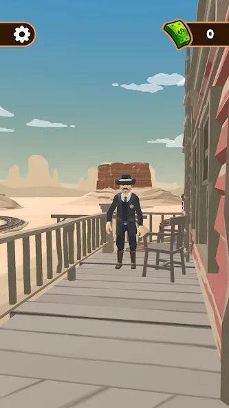 Western Cowboy: Shooting Game — скриншот 1