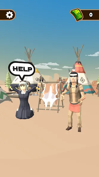 Western Cowboy: Shooting Game — скриншот 4