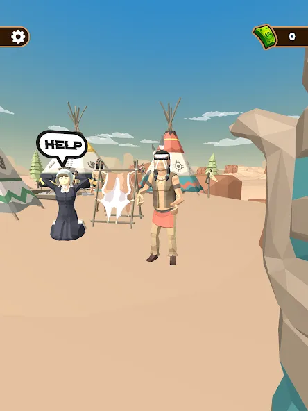 Western Cowboy: Shooting Game — скриншот 5