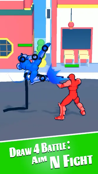 Draw 4 Battle: Aim N Fight — скриншот 2 Draw 4 Battle: Aim N Fight — скриншот 2