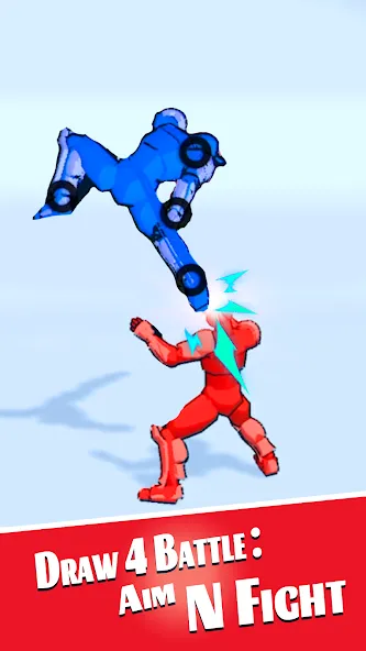 Draw 4 Battle: Aim N Fight — скриншот 3 Draw 4 Battle: Aim N Fight — скриншот 3