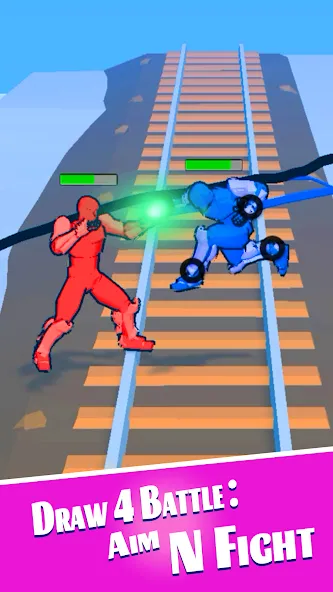 Draw 4 Battle: Aim N Fight — скриншот 4 Draw 4 Battle: Aim N Fight — скриншот 4