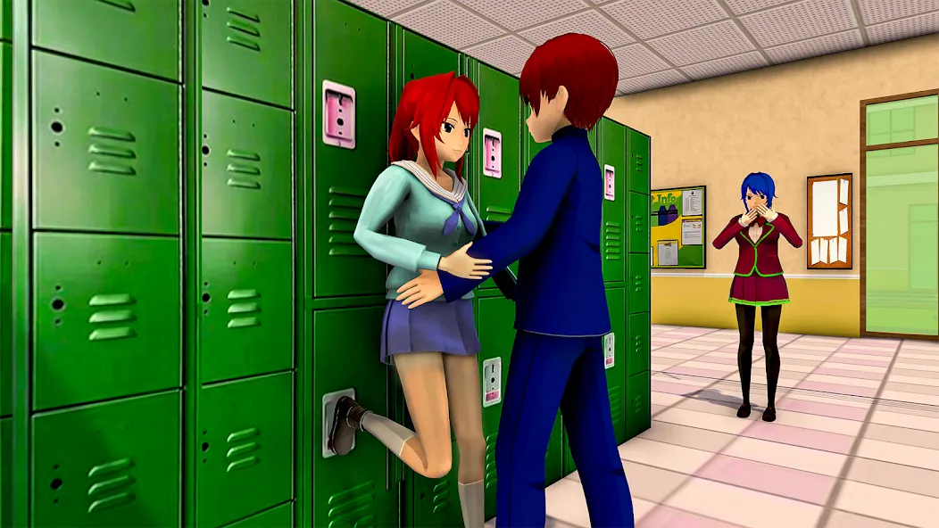 Anime High School Girl Life 24 — скриншот 4 Anime High School Girl Life 24 — скриншот 4