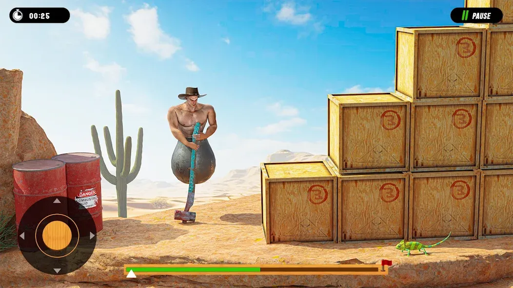 Hammer Climber Man: Pot Man 3D — скриншот 2