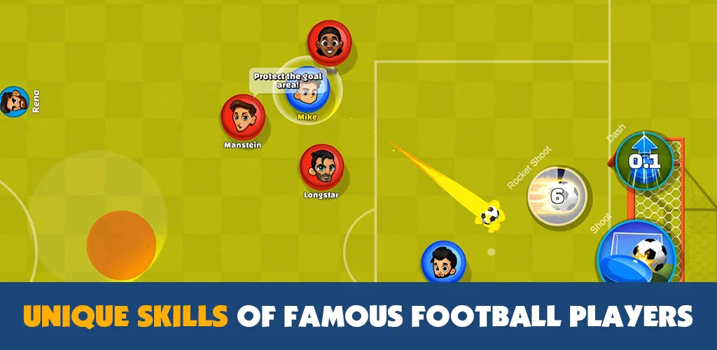 Super Soccer 3v3 (Online) — скриншот 1