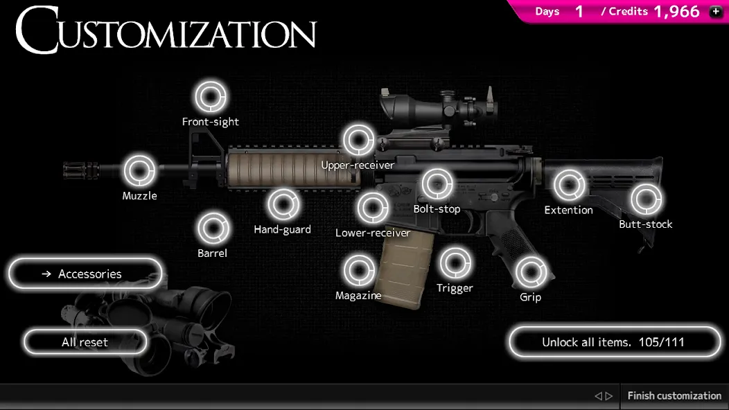 Magnum3.0 Gun Custom Simulator — скриншот 3