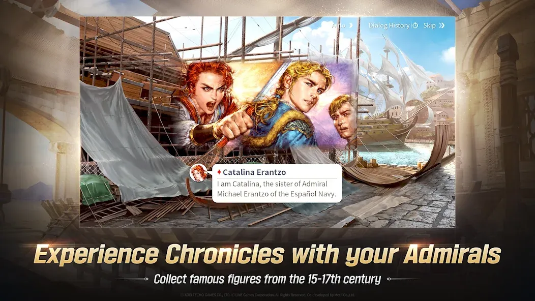 Uncharted Waters Origin — скриншот 4