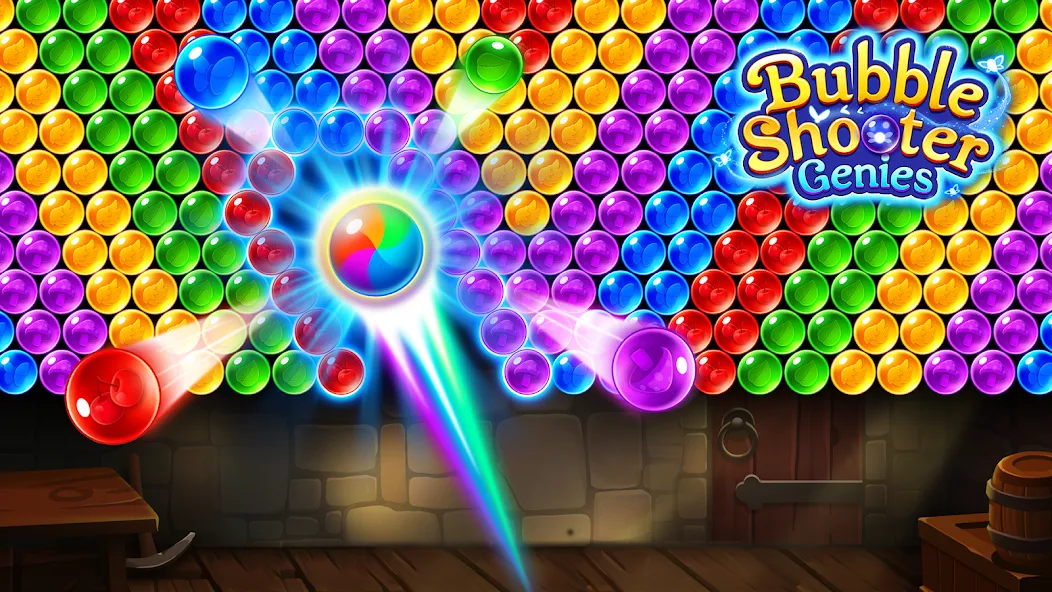 Bubble Shooter Genies — скриншот 3