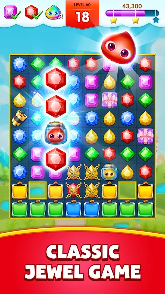 Jewels Legend - Match 3 Puzzle — скриншот 1