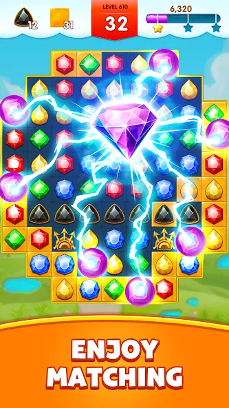 Jewels Legend - Match 3 Puzzle — скриншот 3
