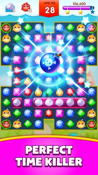 Jewels Legend - Match 3 Puzzle — скриншот 4