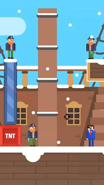 Mr Bullet - Spy Puzzles — скриншот 4 Mr Bullet - Spy Puzzles — скриншот 4