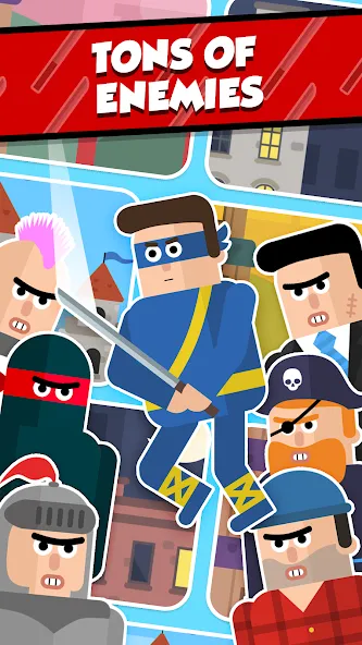 Mr Ninja - Slicey Puzzles — скриншот 3 Mr Ninja - Slicey Puzzles — скриншот 3
