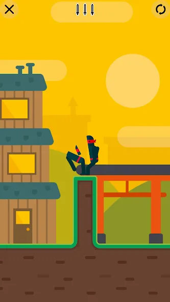 Mr Ninja - Slicey Puzzles — скриншот 5