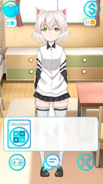 My anime girl 2 — скриншот 1 My anime girl 2 — скриншот 1