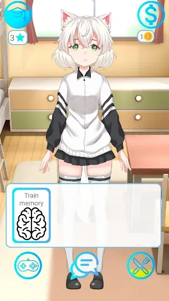 My anime girl 2 — скриншот 3 My anime girl 2 — скриншот 3