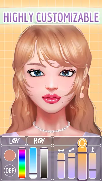 Avatar Character: Girl Creator — скриншот 5