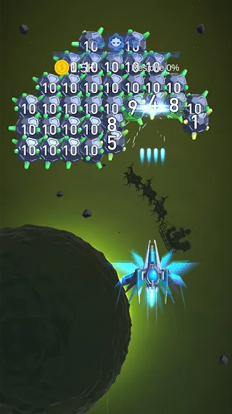 Dust Settle 3D - Galaxy Attack — скриншот 2