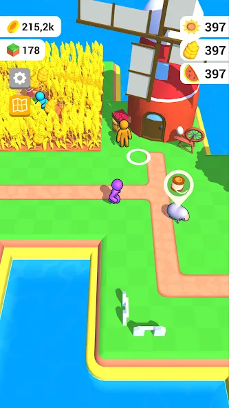 Farm Land - Farming life game — скриншот 1 Farm Land - Farming life game — скриншот 1