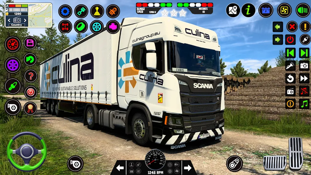 City Truck Simulator 2023 — скриншот 1