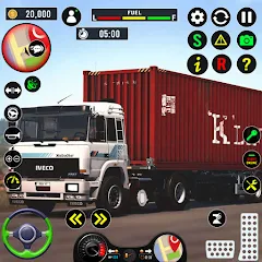 Скачать City Truck Simulator 2023 — MOD APK Много денег