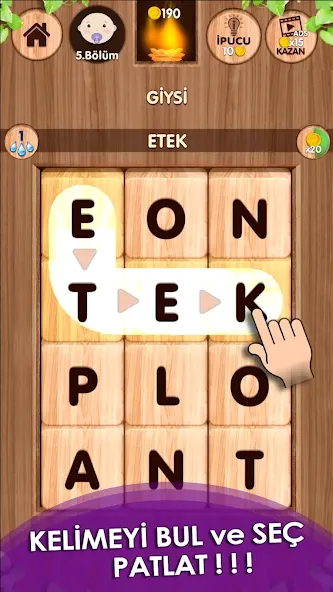 Düşen! Kelime Oyunu — скриншот 1