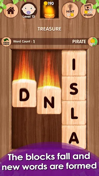 Falling Word Games - Addictive — скриншот 2 Falling Word Games - Addictive — скриншот 2