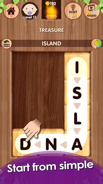 Falling Word Games - Addictive — скриншот 3 Falling Word Games - Addictive — скриншот 3
