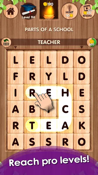 Falling Word Games - Addictive — скриншот 4 Falling Word Games - Addictive — скриншот 4