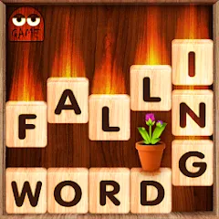 Falling Word Games - Addictive — взломанная версия — Все слова разблокированы