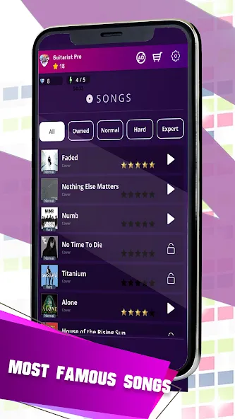 Guitarist 2: Guitar Music Game — скриншот 2