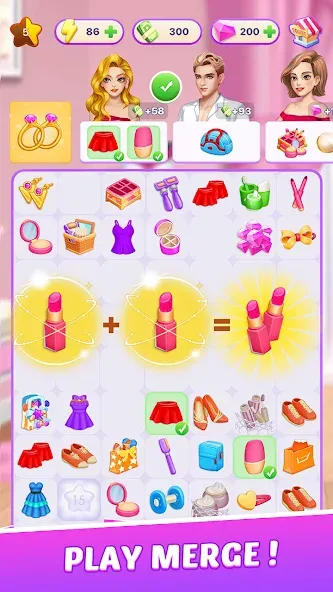 Love Paradise - Merge Makeover — скриншот 5