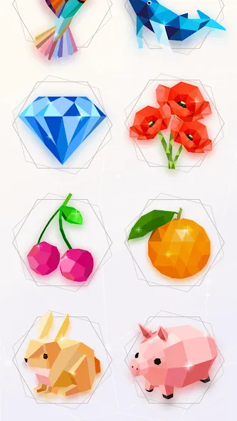 Love Poly: Puzzle Jigsaw — скриншот 1