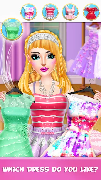 Braided Hair Salon Girls Games — скриншот 5