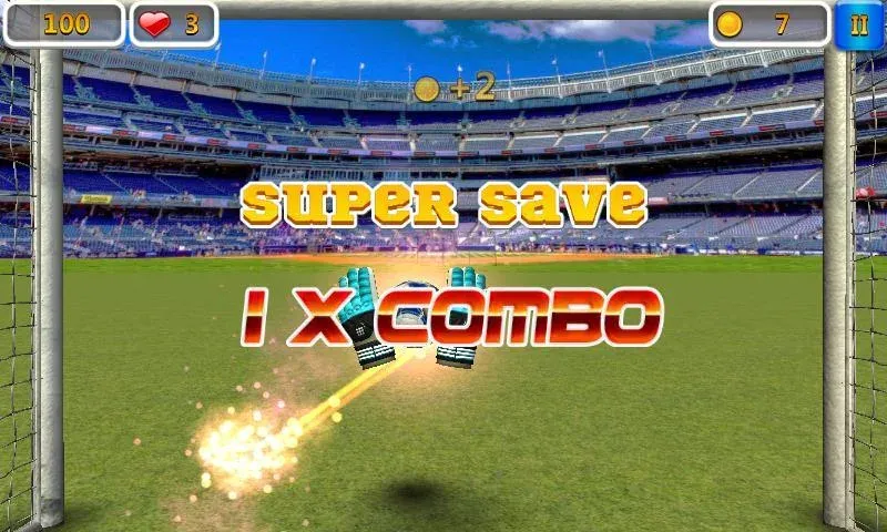 Super Goalkeeper - Soccer Game — скриншот 1