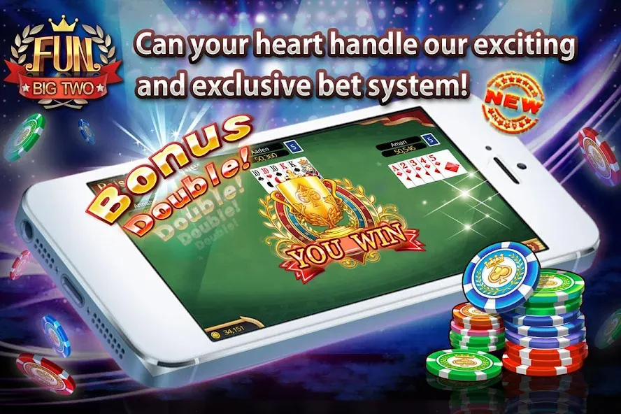 Fun Big 2 Taiwan: Card Craze — скриншот 4