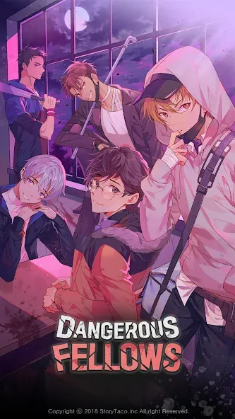Dangerous Fellows:Otome Dating — скриншот 1
