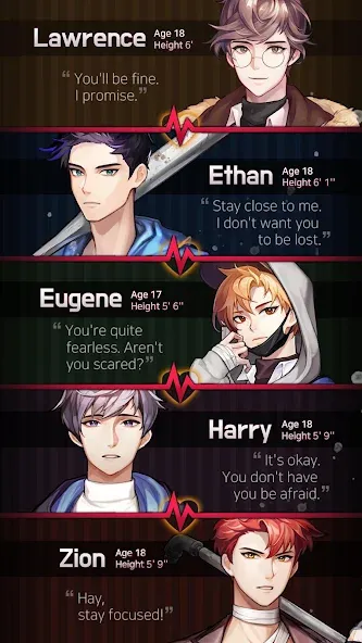 Dangerous Fellows:Otome Dating — скриншот 3