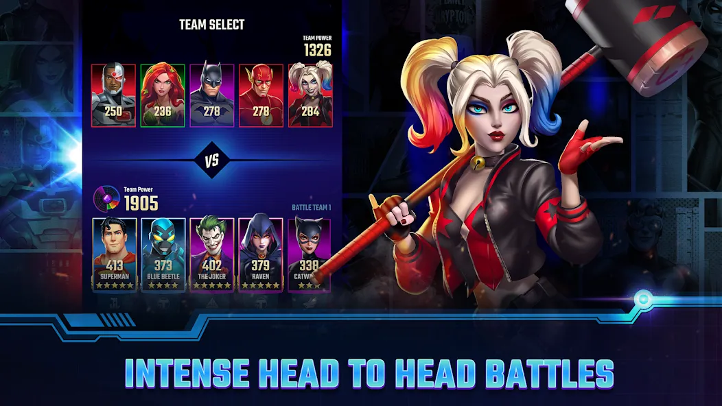 DC Heroes & Villains: Match 3 — скриншот 2