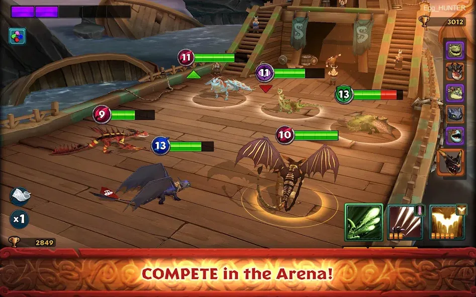 Dragons: Rise of Berk — скриншот 3 Dragons: Rise of Berk — скриншот 3