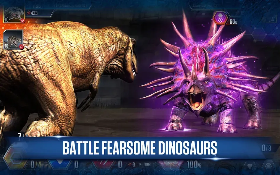 Jurassic World™: The Game — скриншот 1 Jurassic World™: The Game — скриншот 1