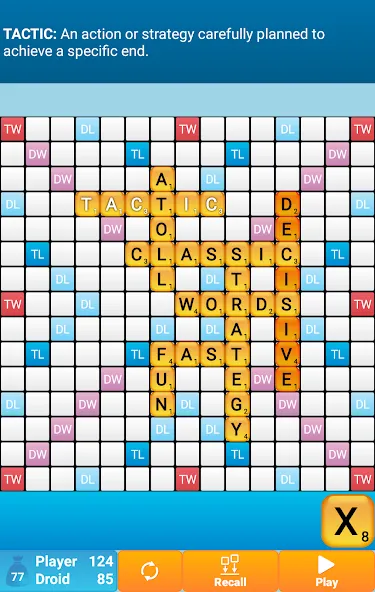 Classic Words Solo — скриншот 3