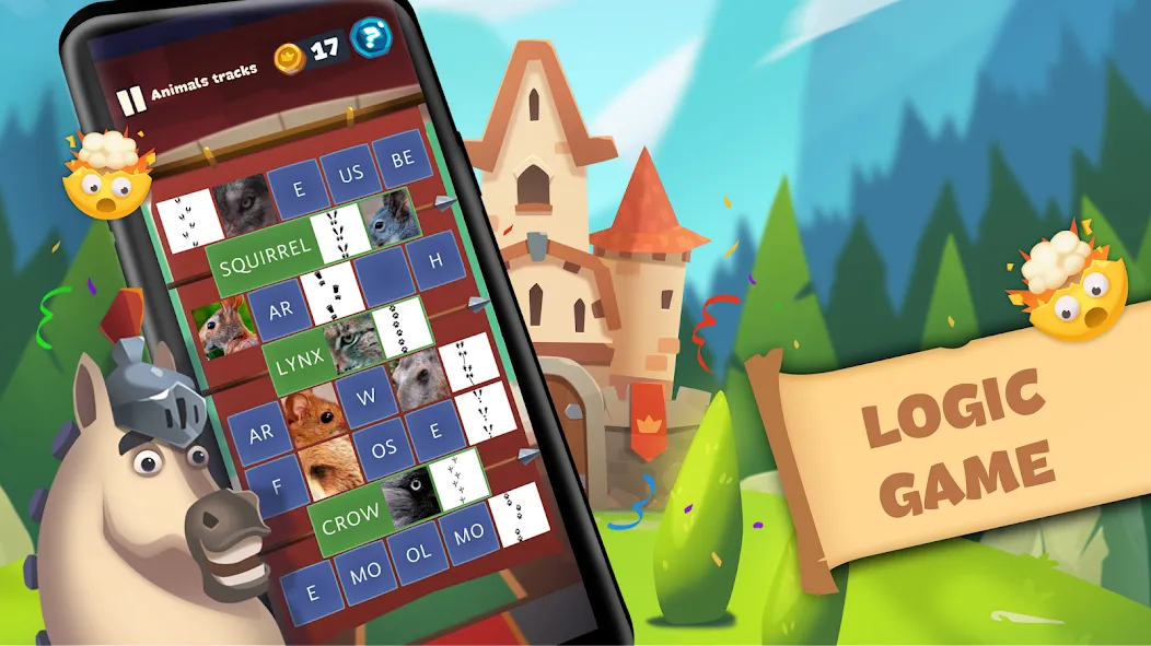 Word Logic - Brain Game Puzzle — скриншот 1