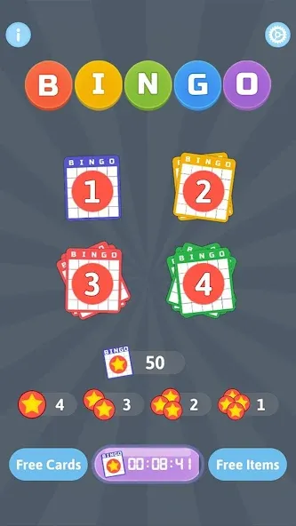 Bingo Mania - Light Bingo Game — скриншот 2