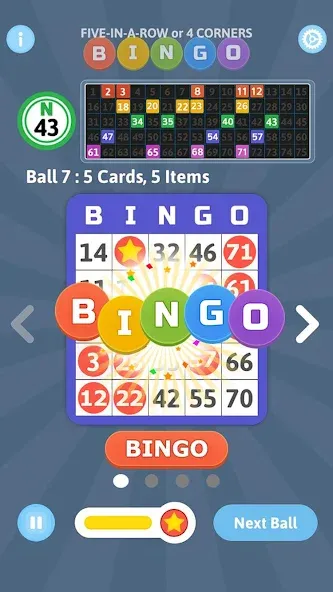 Bingo Mania - Light Bingo Game — скриншот 3