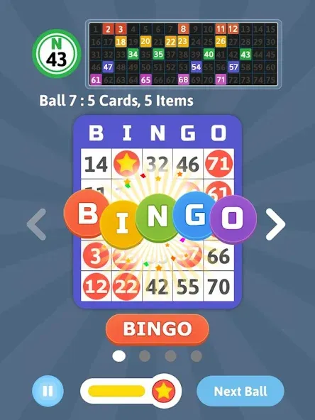Bingo Mania - Light Bingo Game — скриншот 5