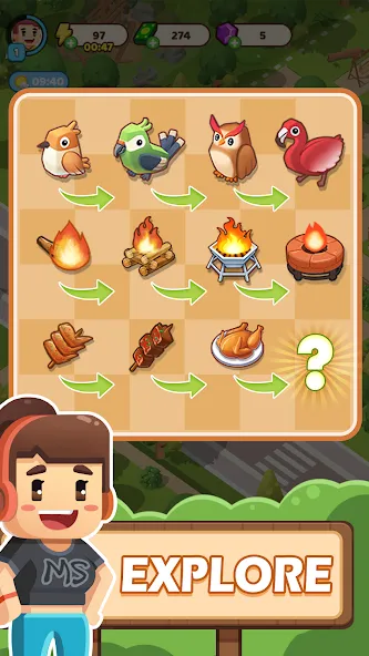 Campsite Craze: Puzzle Merge — скриншот 3