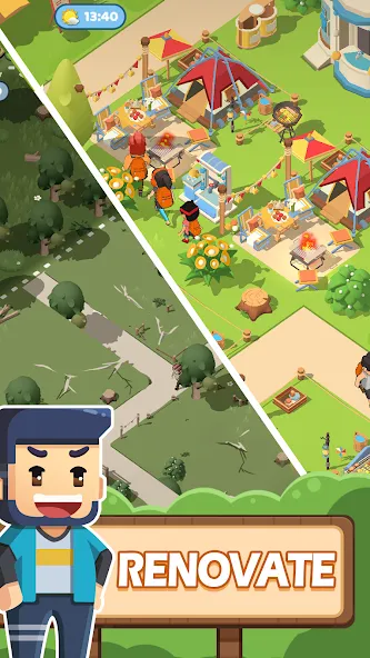 Campsite Craze: Puzzle Merge — скриншот 4