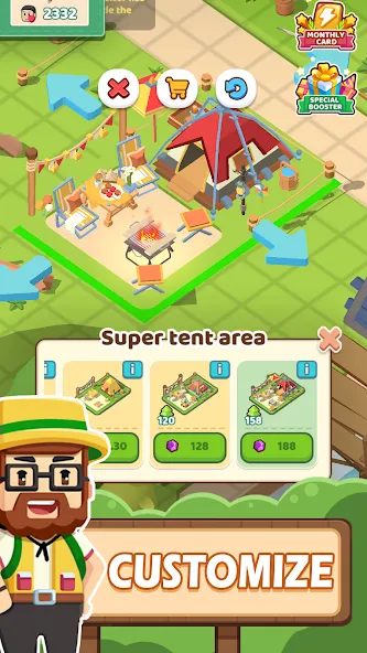 Campsite Craze: Puzzle Merge — скриншот 5
